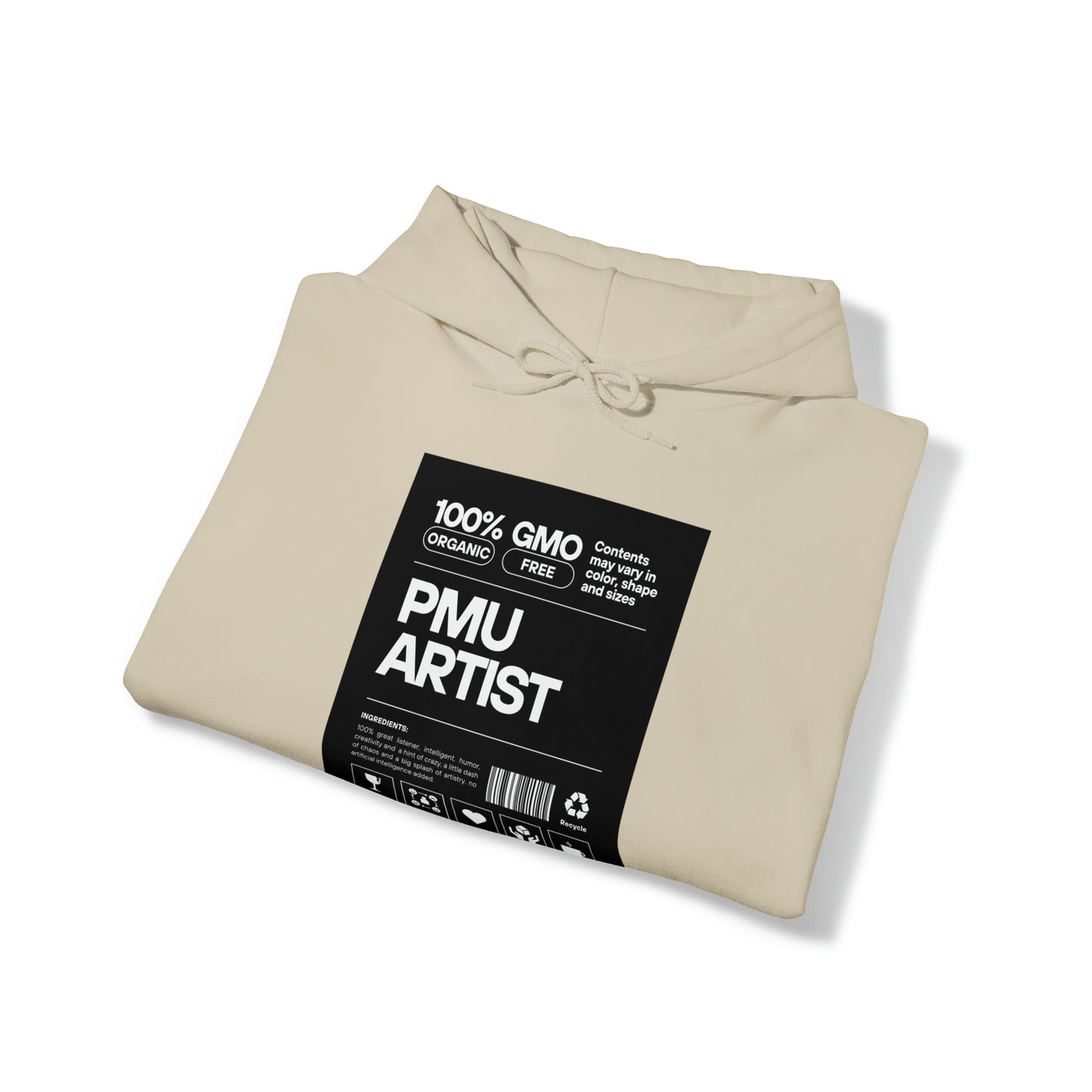 100% PMU Artist Hoodie (Sand)