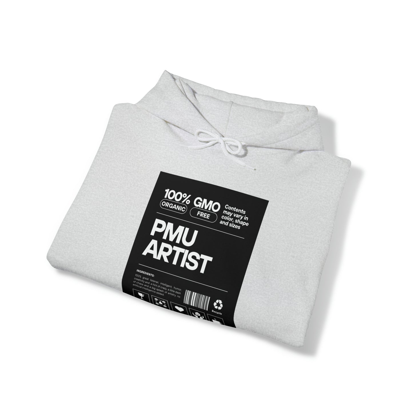 100% PMU Artist Hoodie (Ash)